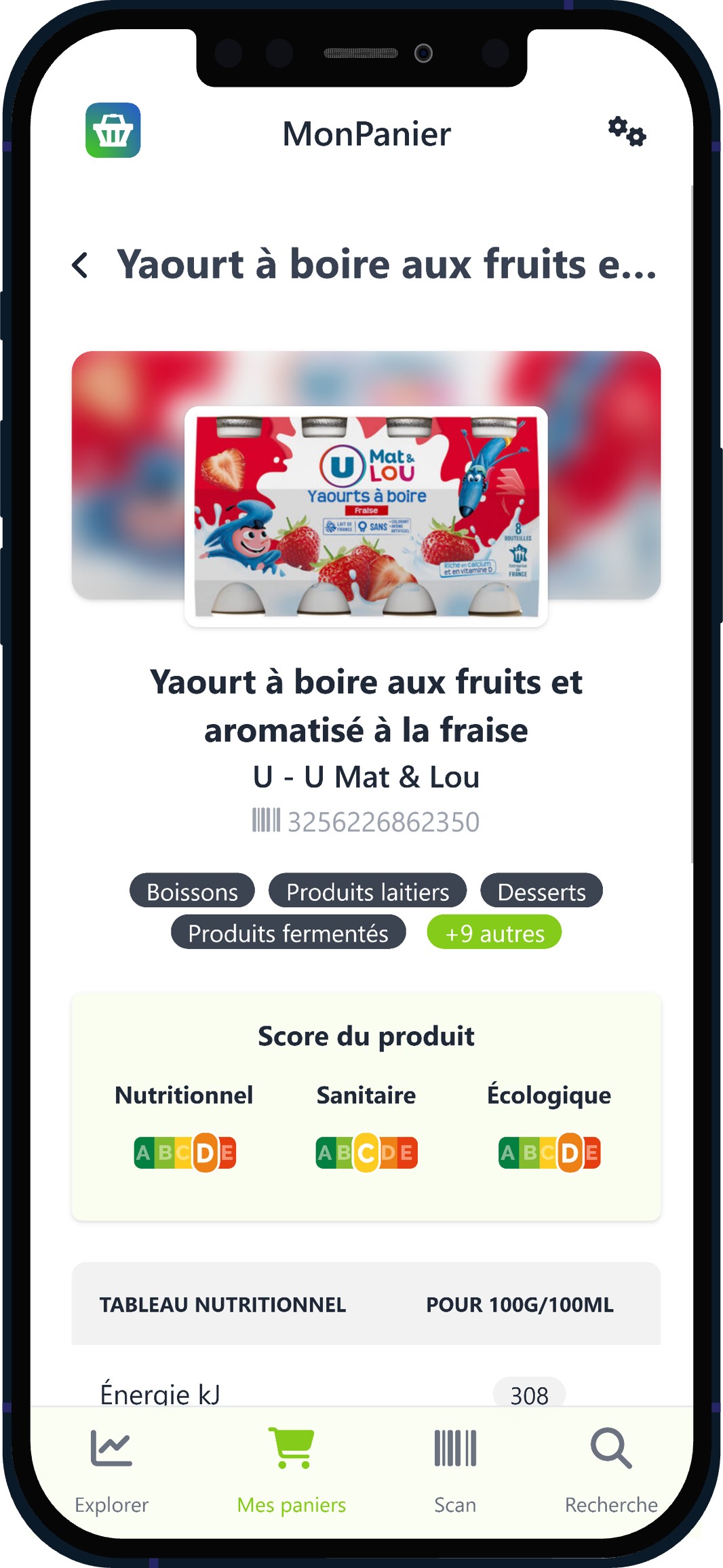 Détail d’un produit